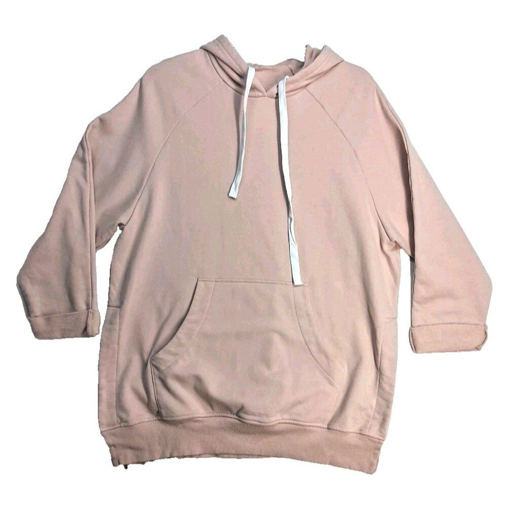 The Warmy AUTHENTIC Oversized Hoodie Dress Pink Womens Size 2XL Hygge Winter
